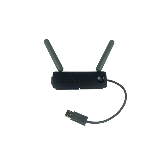 XBOX 360 Wireless N Networking Adapter Gaming Accessory Adjustable Antennas - Picture 1 of 8